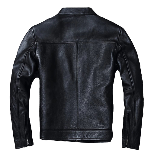 Men's Levon Real Lambskin Leather Bomber Jacket