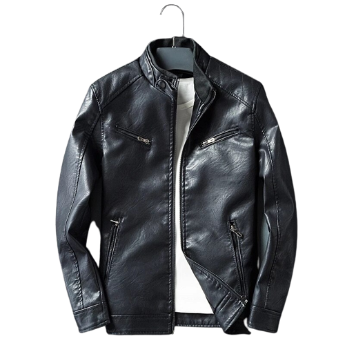 Men's Marley Real Lambskin Leather Bomber Jacket