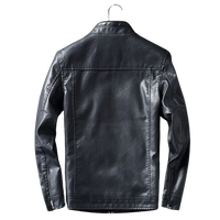 Mens Marley Genuine Lambskin Leather Bomber Jacket