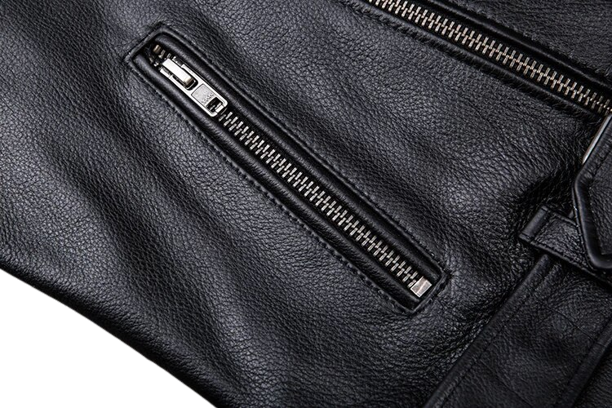 Men's Maxton Real Lambskin Biker Leather Jacket