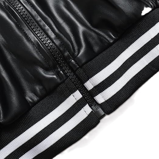 Women's Celeste Black Bomber Genuine Lambskin Leather Jacket