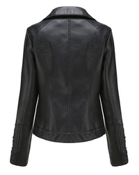 Womens Jovie Genuine Lambskin Leather Jacket