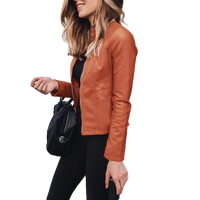Womens Alice Genuine Lambskin Leather Jacket