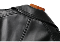 Womens Kinsley Genuine Lambskin Biker Leather Jacket