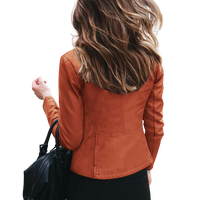 Womens Alice Genuine Lambskin Leather Jacket