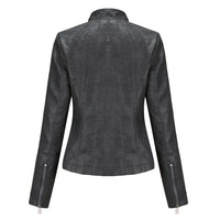 Womens Haisley Genuine Lambskin Leather Jacket