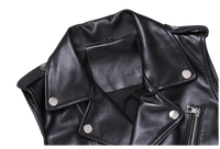 Womens Isabella Genuine Lambskin Leather Vest