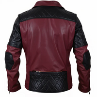 Motorbike Fashion Leather Jacket for Men – Stylish Biker Outerwear