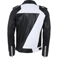 Men’s Biker Leather Jacket – Sleek Motorcycle Style