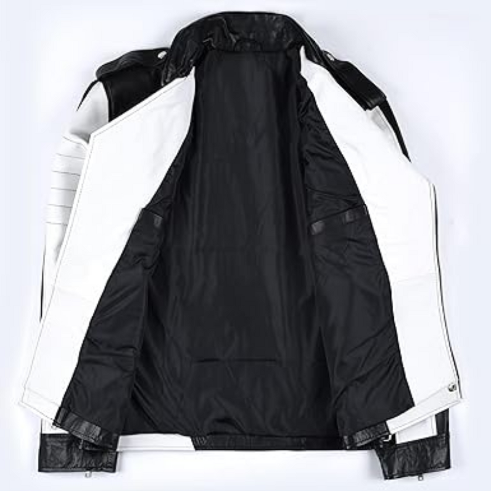 Men’s Biker Leather Jacket – Sleek Motorcycle Style
