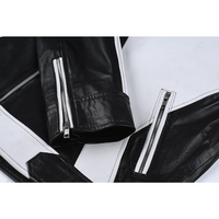 Men’s Biker Leather Jacket – Sleek Motorcycle Style