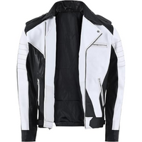 Men’s Biker Leather Jacket – Sleek Motorcycle Style