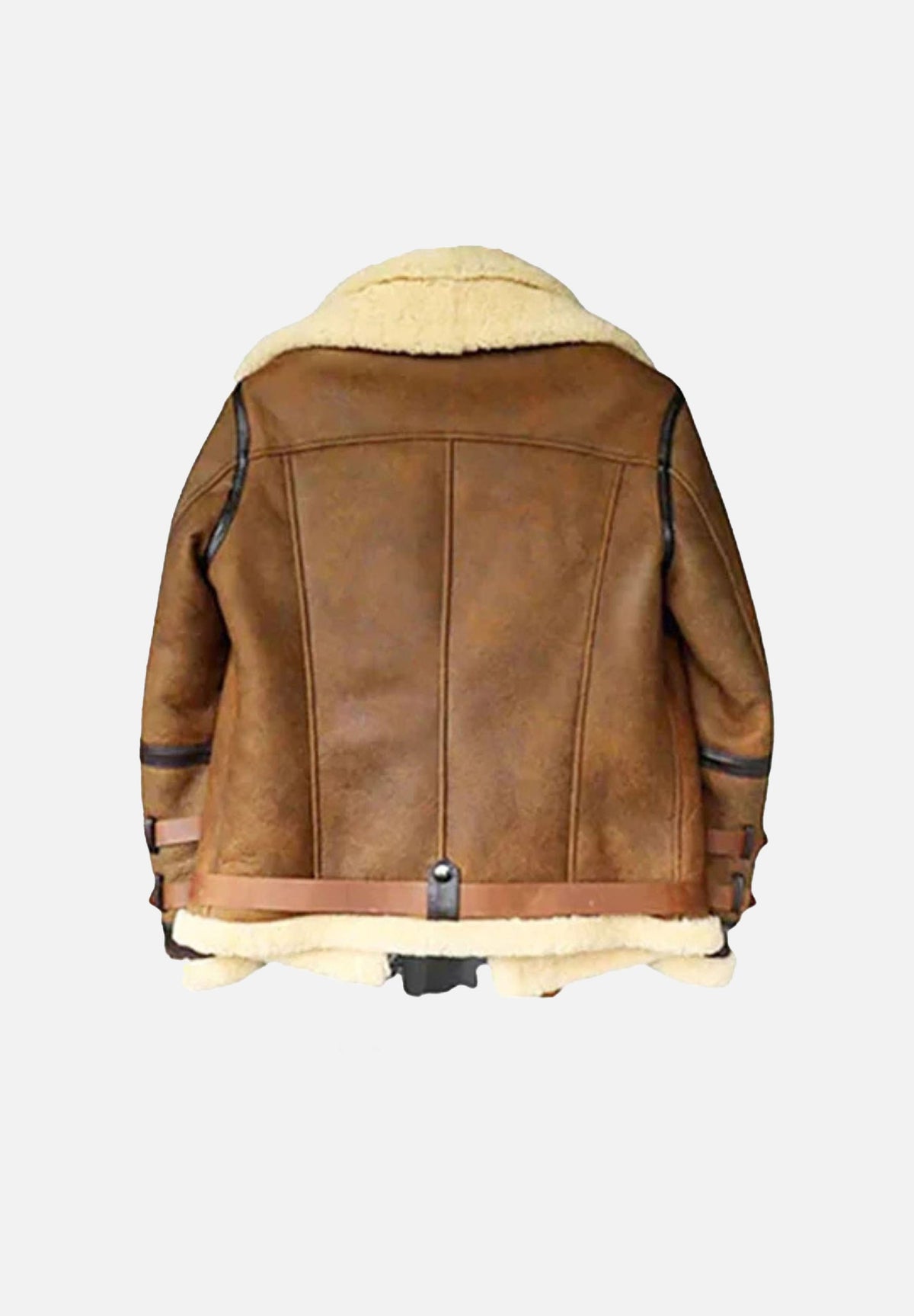 Rothacker Brown Suede Leather Bomber Jacket