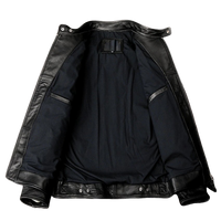 Mens River Genuine Lambskin Leather Bomber Jacket