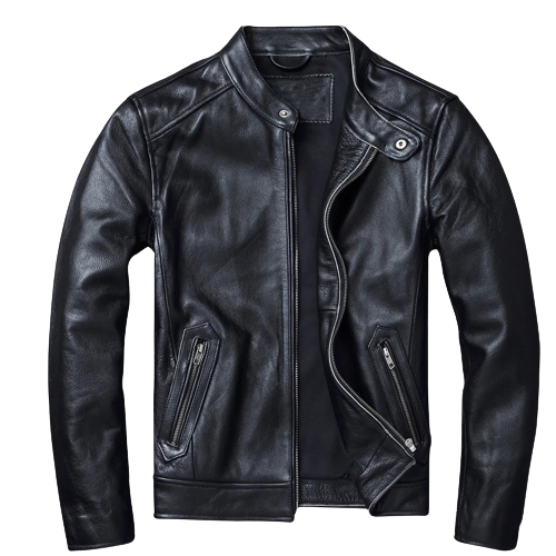 Men's Levon Real Lambskin Leather Bomber Jacket