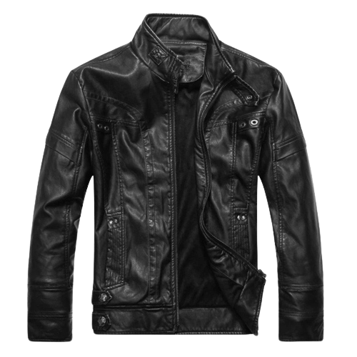 Men's Storm Real Lambskin Leather Bomber Jacket