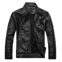 Men's Storm Real Lambskin Leather Bomber Jacket
