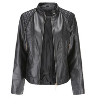 Womens Capri Genuine Lambskin Leather Jacket