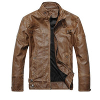 Men's Storm Real Lambskin Leather Bomber Jacket